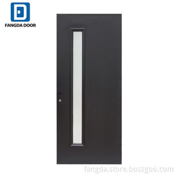 Fangda hot sale steel security metal doors exterior